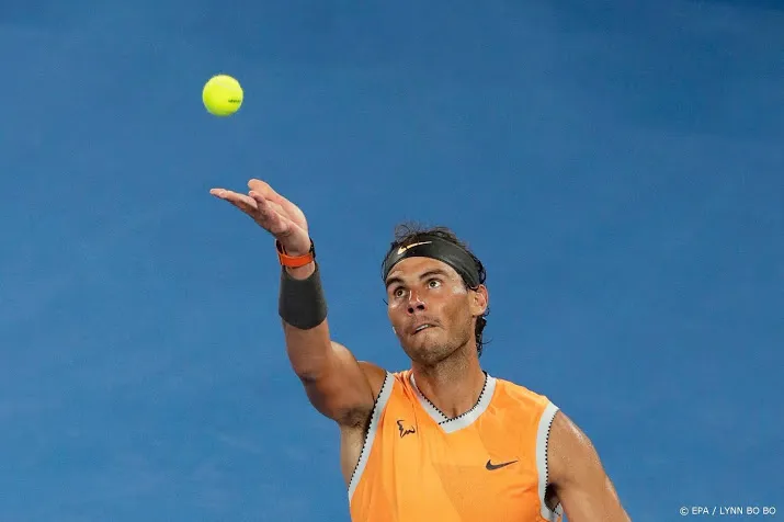 nadal naar vierde ronde in melbourne