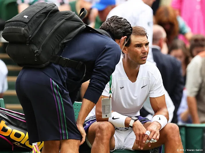 nadal neemt na onderzoek besluit over halve finale wimbledon