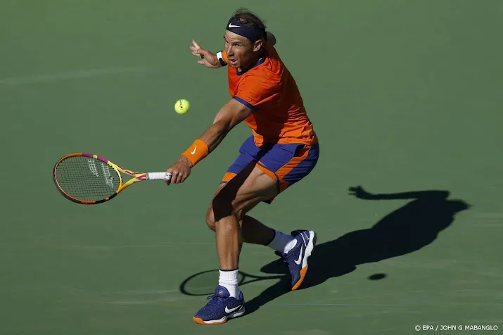nadal ontsnapt op indian wells aan uitschakeling tegen korda