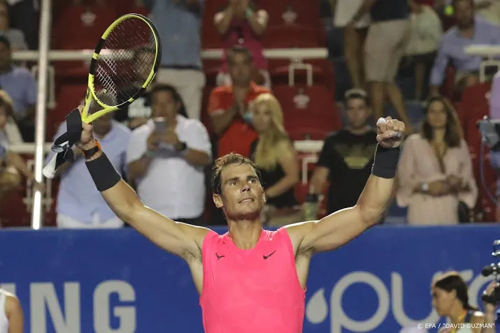 nadal voorziet lange weg naar normaal tennis