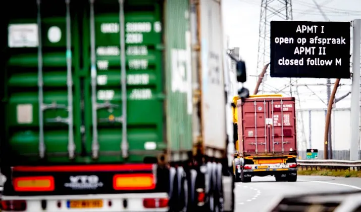 nederlands transportbedrijf in britse handen