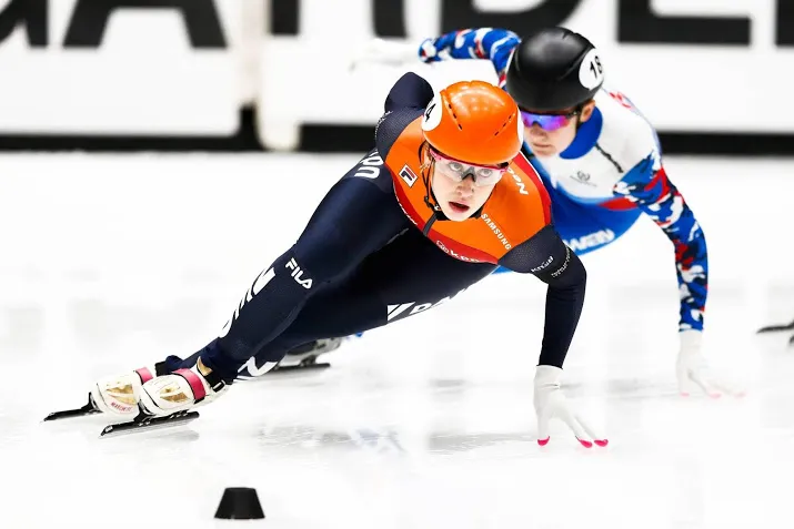 nederlandse aflossingsteams in ek finale shorttrack