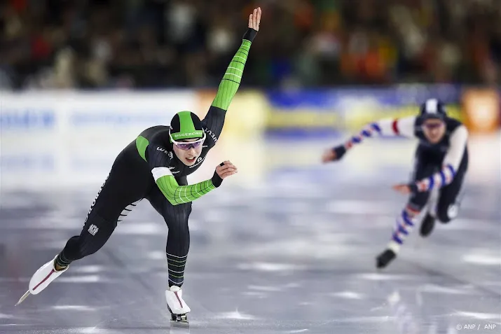 nederlandse schaatssters pakken bij ek goud op teamsprint