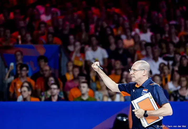 nederlandse volleyballers winnen van gastland china op okt