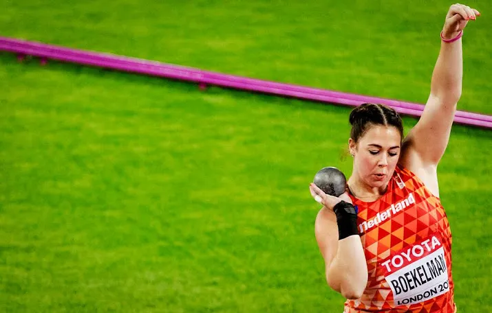 negende indoortitel kogelstoten boekelman