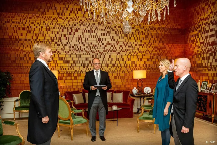 nieuwe tussentijdse ministerspost bijzonder