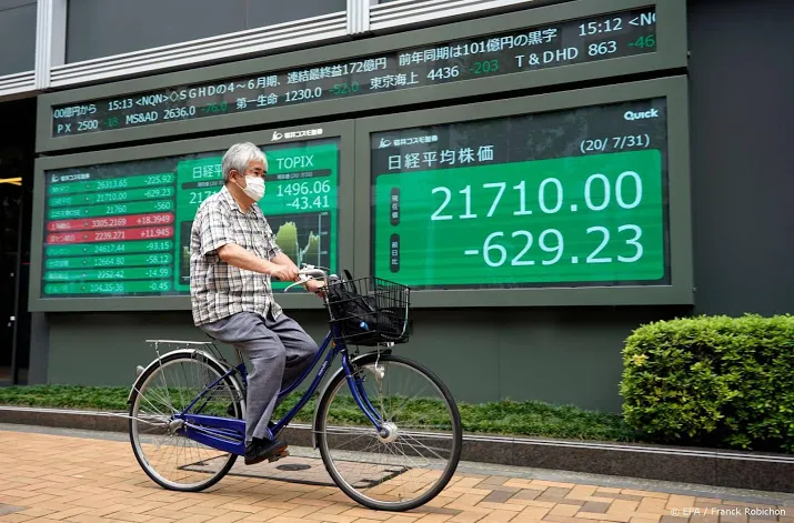 nikkei begint lager aan verkorte handelsweek