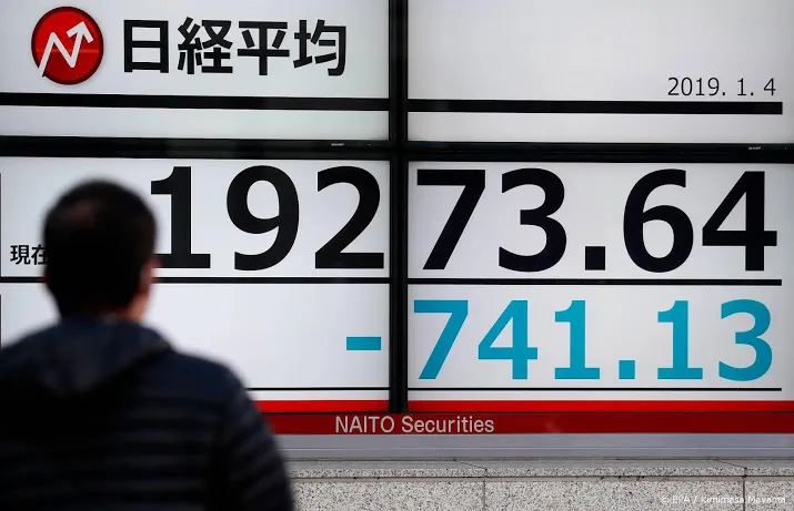 nikkei sluit positieve maand lager af