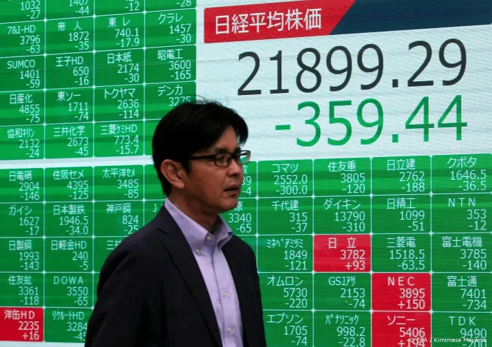 nikkei zet verliesreeks voort