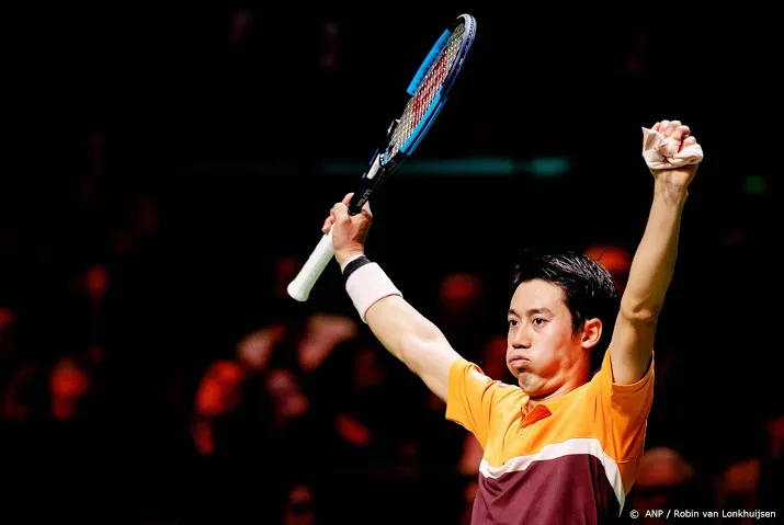 nishikori vlot langs gulbis in ahoy