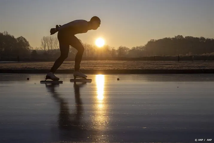 nog te weinig vorst in winterswijk voor marathon op natuurijs