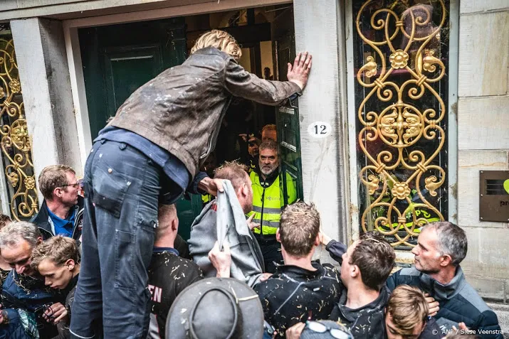 nog twee aanhoudingen na protest boeren