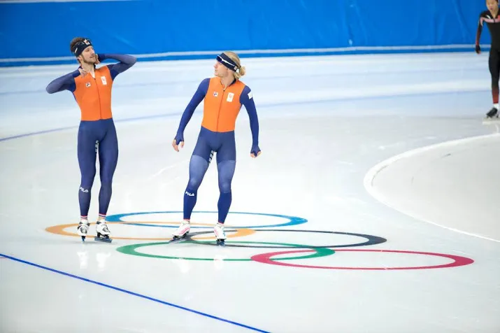 nuis en verweij jagen op goud op schaatsmijl