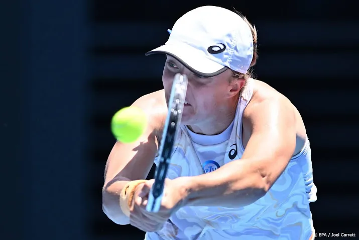 nummer 1 van de wereld swiatek uitgeschakeld op australian open