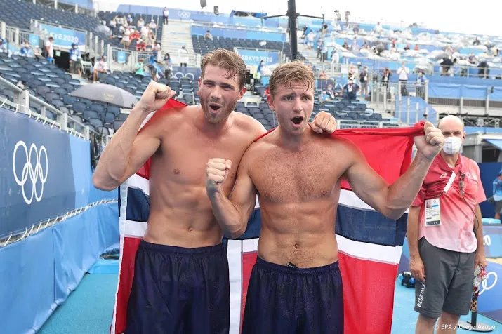 olympisch goud voor noorse beachvolleyballers mol en sorum