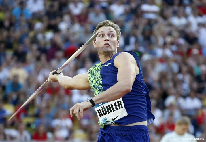 olympisch kampioen speerwerpen rohler niet naar tokio