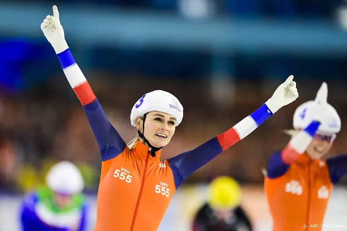 olympisch kampioene schouten ook beste op massastart in thialf