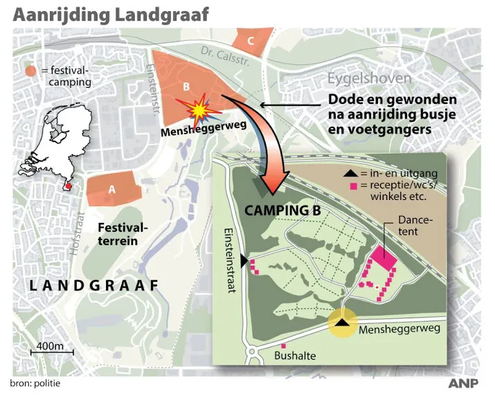 om geen terroristisch motief pinkpop
