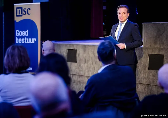 omtzigt heeft vertrouwen in informateur kim putters