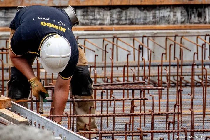 omzet bouwsector ook in derde kwartaal lager