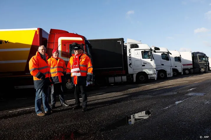 omzet transportsector daalt voor het eerst in drie jaar