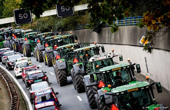 op zaterdag 21 maart nieuwe actie boeren