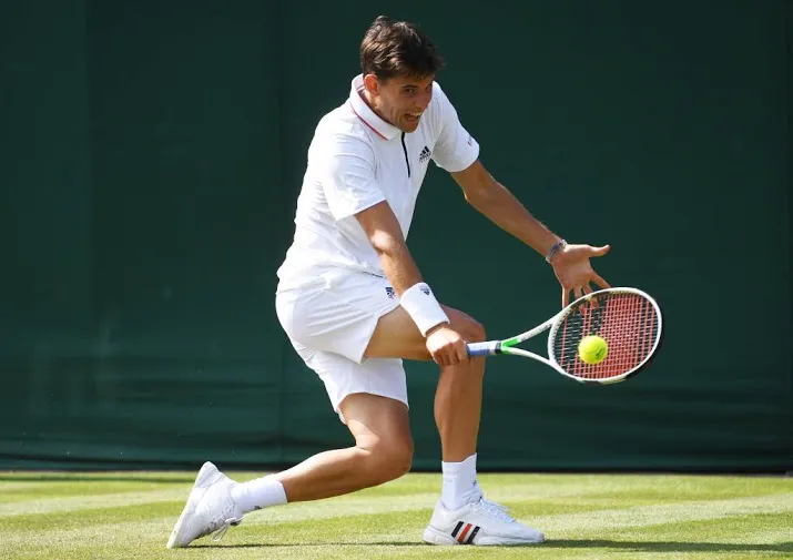 opgave thiem in eerste ronde wimbledon