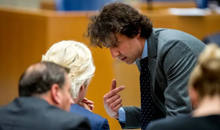 oppositie dient motie van afkeuring in