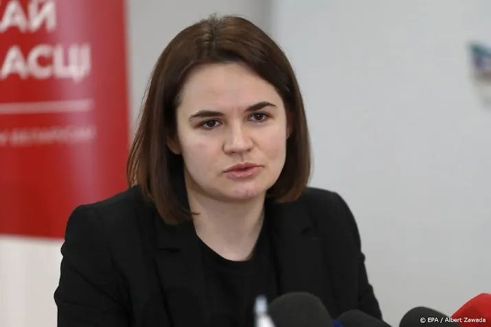 oppositieleider belarus vraagt kamer gaten in sancties te dichten