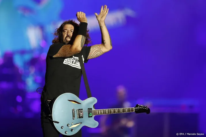 optreden foo fighters in vol madison square garden