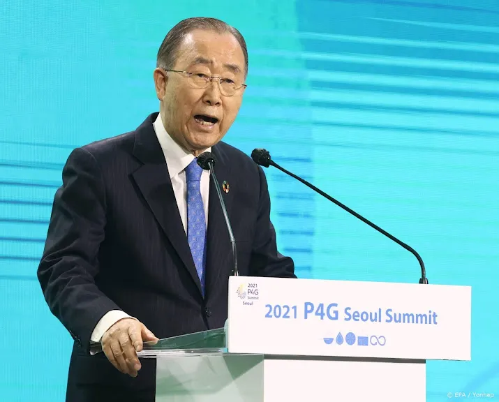 oud vn chef ban ki moon naar leeuwarden voor gesprek over klimaat