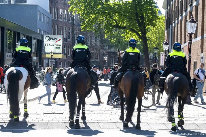parken ontruimd door politie vanwege drukte op koningsdag