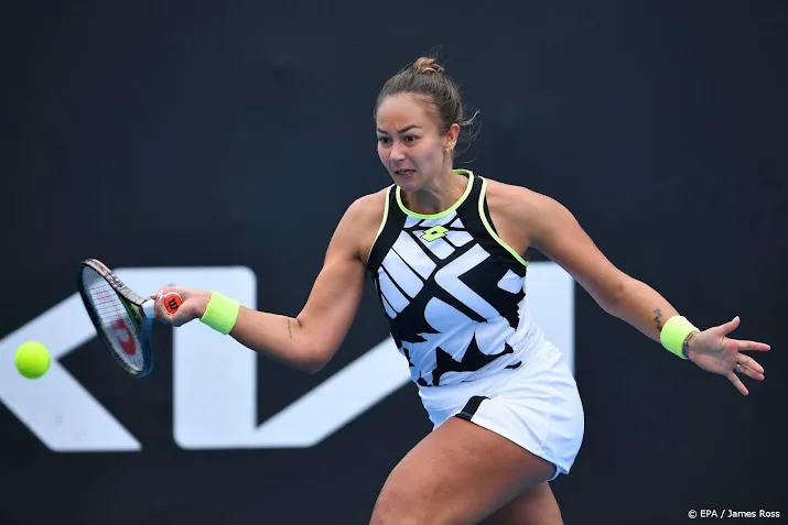 pattinama kerkhove naar tweede ronde wta tennistoernooi melbourne