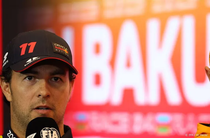 perez zegeviert in sprintrace bakoe boze verstappen derde