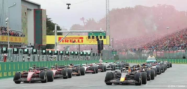 personeel van teams formule 1 verlaat imola uit voorzorg