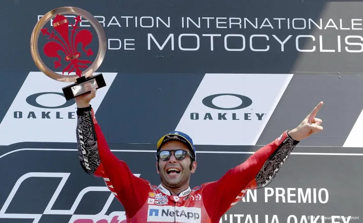 petrucci boekt op mugello eerste zege motogp
