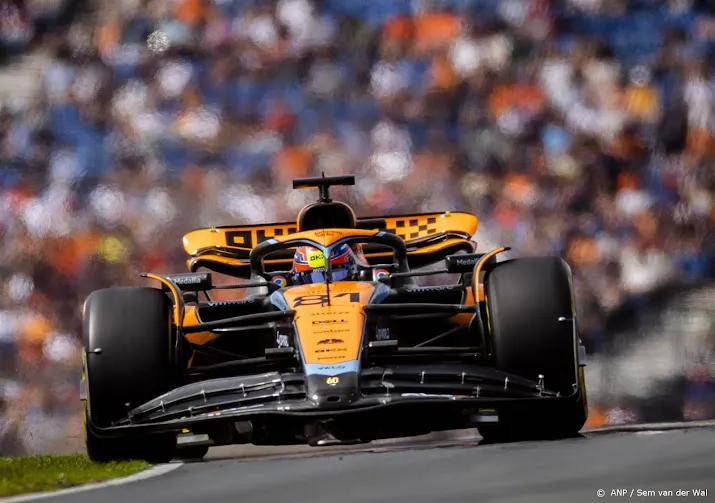 piastri en ricciardo crashen tijdens tweede training in zandvoort