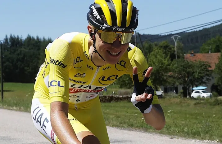pogacar wint opnieuw op la super planche des belles filles