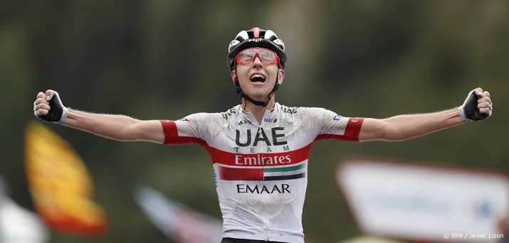 pogacar wint voor roglic op los machucos