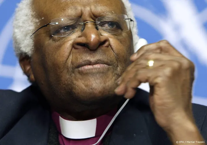 politici memoreren wijsheid tutu en zijn inzet voor verzoening