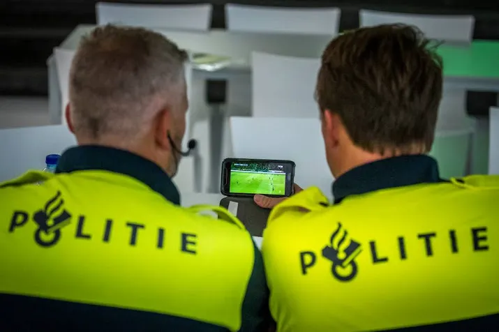politie vond situatie bij fortuna wel veilig