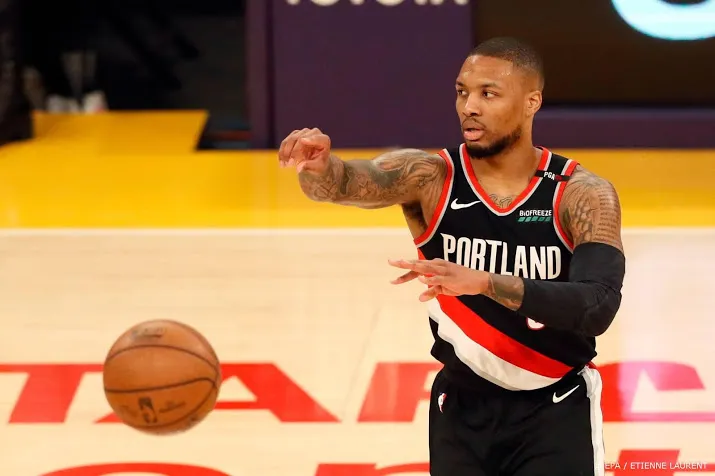 portland trekt stand gelijk bij nuggets