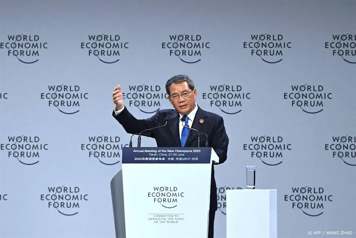 premier china op koers om economische groeidoelstelling te halen