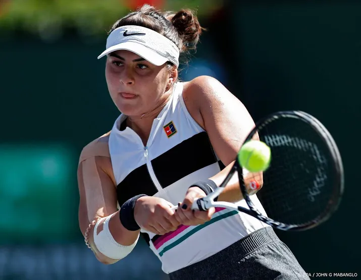 primeur voor tennistiener andreescu