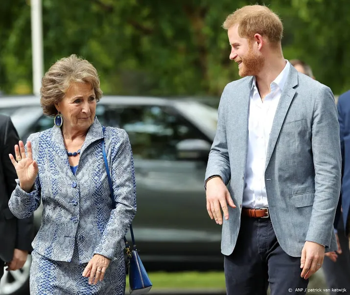 prins harry in den haag voor invictus games