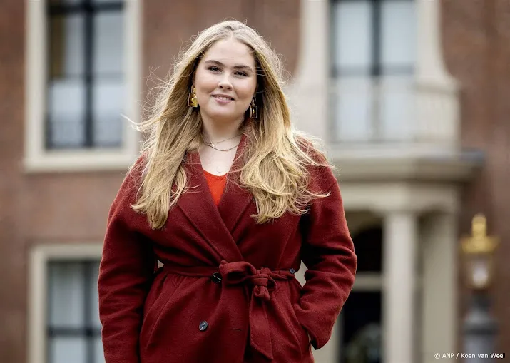 prinses amalia voor het eerst bij inkomend staatsbezoek