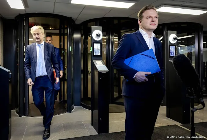 pvv vvd nsc en bbb praten aan formatietafel over wonen