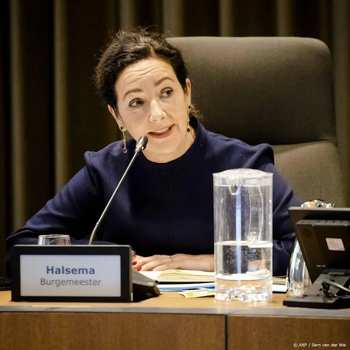 raad stemt over tweede termijn halsema als burgemeester amsterdam