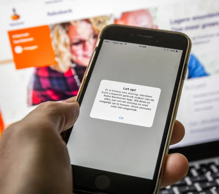 rabobank en abn amro storing nu echt voorbij