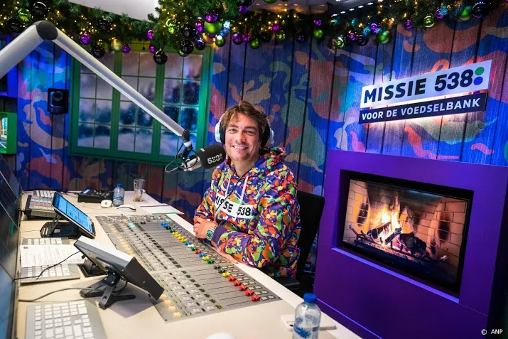 radio 538 zamelt 77 482 voedselpakketten in voor voedselbank